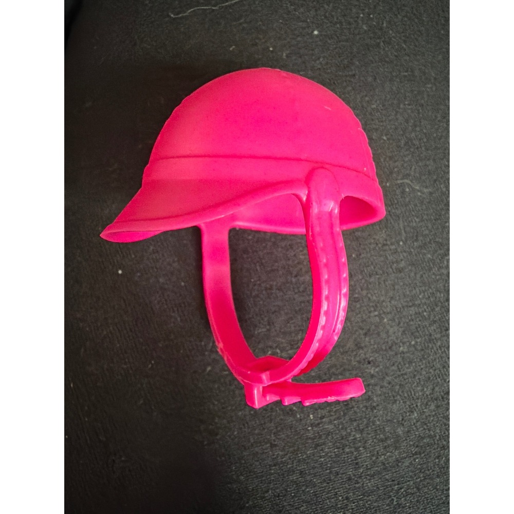 Barbie Doll Equestrian Riding Helmet with Chin Strap Fashion Doll Accessory